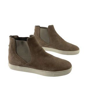 VINCE. Newlyn Sport Tan Suede High-Top Fashion‎ Sneakers